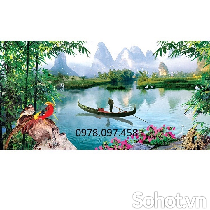 Tranh gạch - tranh phòng khách