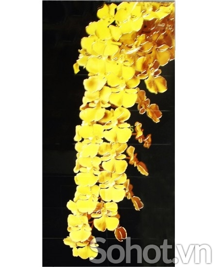 Tranh gạch 3d hoa lan - XDC43