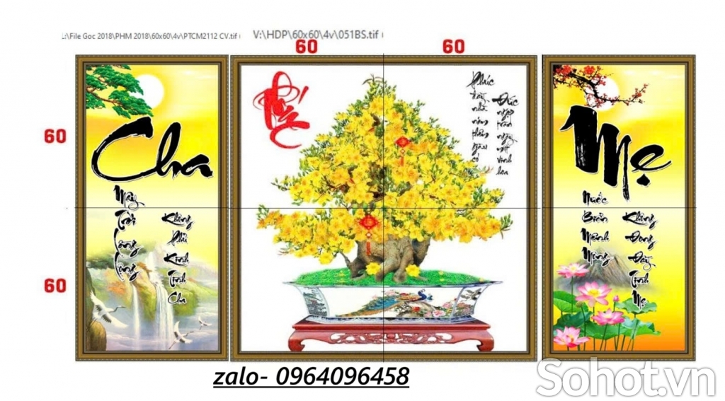 Tranh gạch 3d ốp nhà mồ - BC32