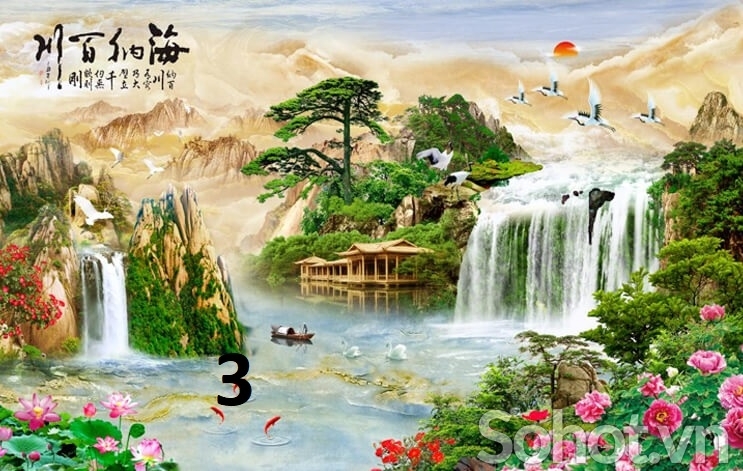 tranh 3d - gạch tranh 3d - tranh gạch 3d - NB66