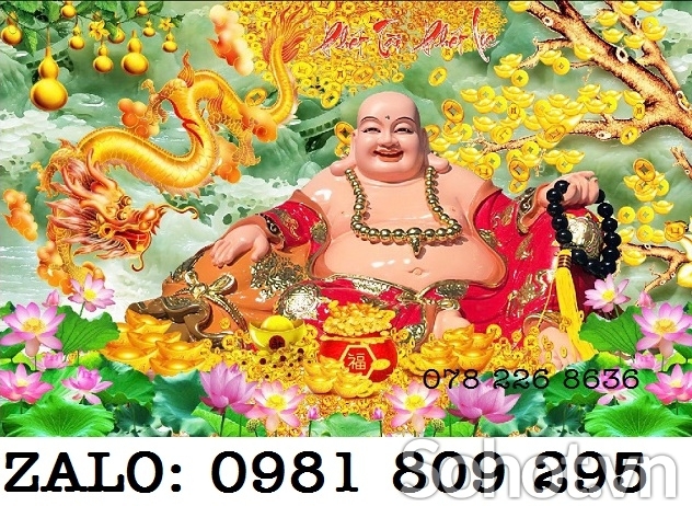 Gạch trang trí , tranh gạch thần tài
