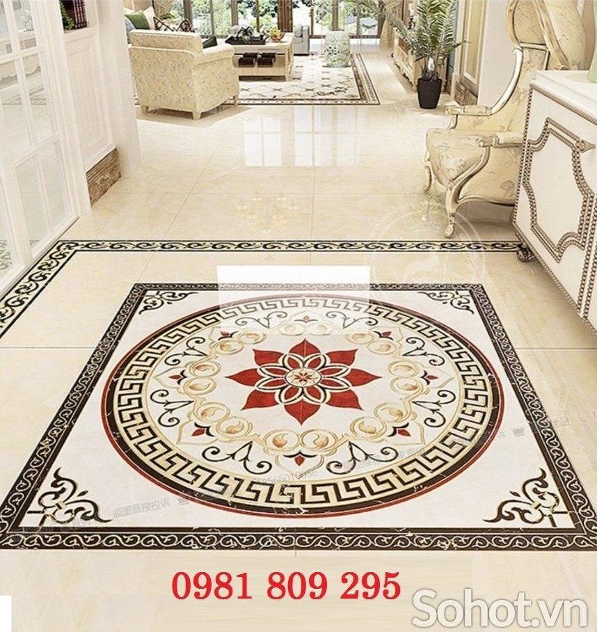 Thảm vuông phòng khách , gạch thảm HP2566