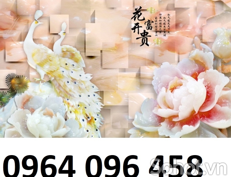 Tranh gạch 3d trang trí phòng khách đẹp - CXZ4