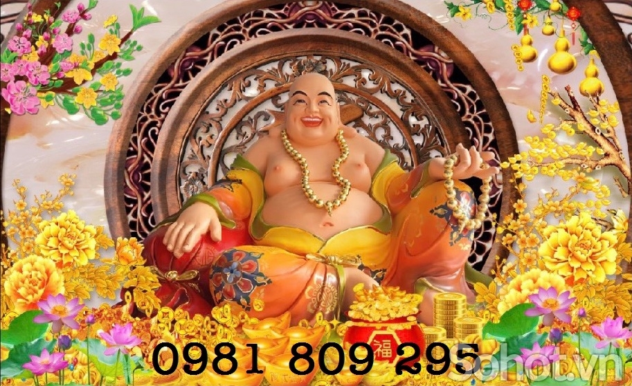Gạch trang trí , tranh gạch thần tài