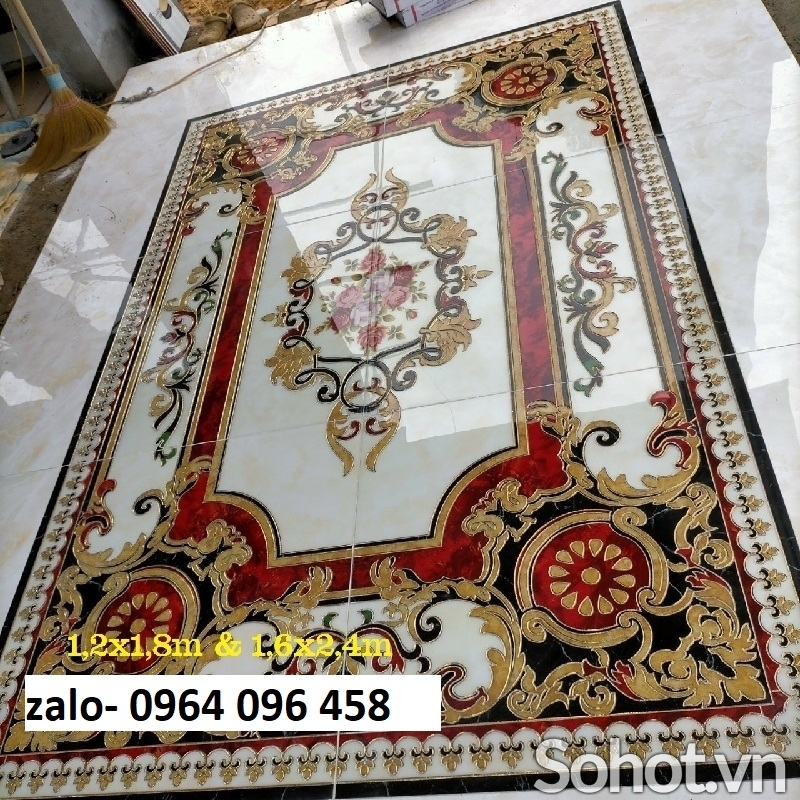 Gạch tranh thảm lát nền - XCV309