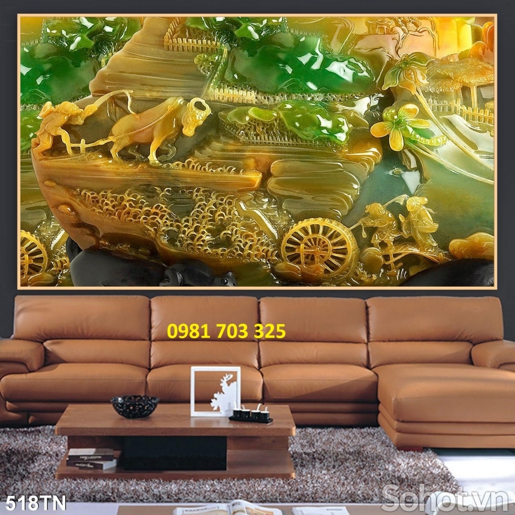 Gạch tranh- tranh gạch 3D giả ngọc