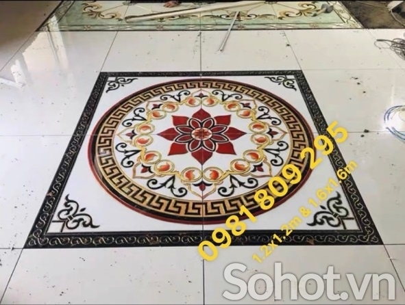 Gạch thảm lát nền đẹp phòng khách BC6655