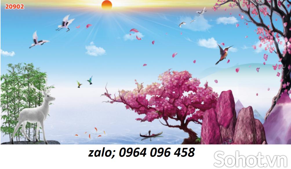 Tranh gạch 3d trang trí nhà cửa - 9000NV