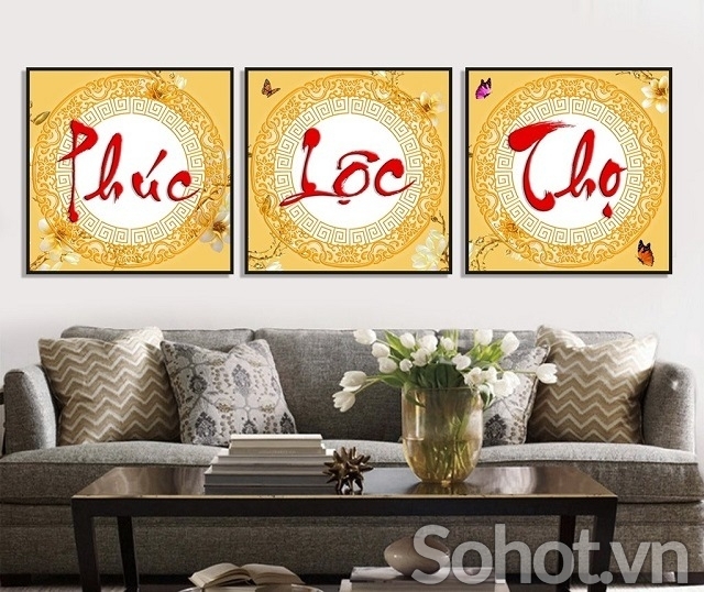 Tranh treo tường phúc lộc thọ