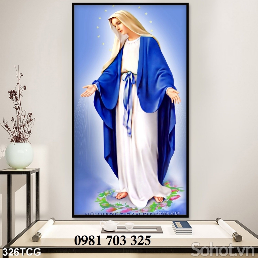 Tranh gạch công giáo trang trí