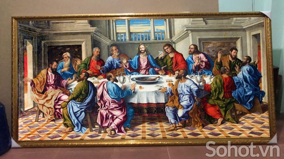 Tranh gạch men 3D - tranh công giáo