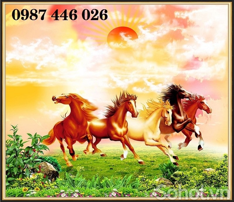 Tranh gạch mã đáo thành công