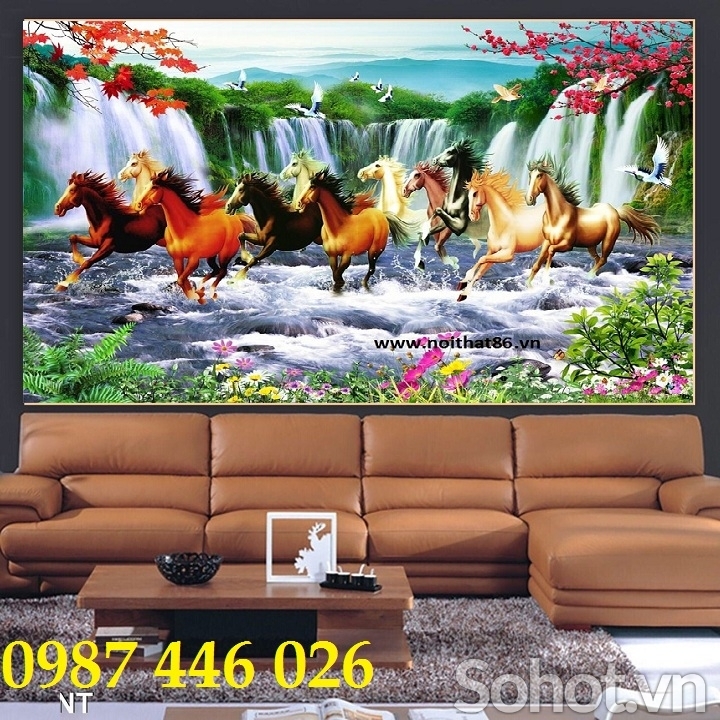 Gạch tranh mã đáo thành công HP9822