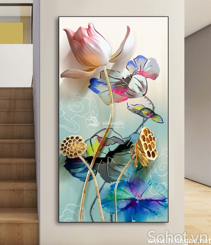 Tranh gạch 3d trang trí nhà cửa - 345CB