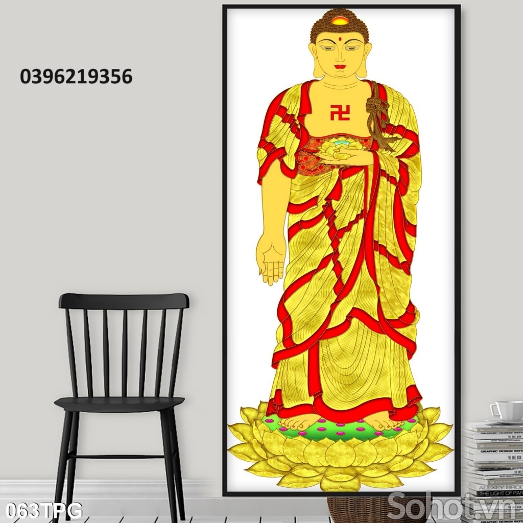 Gạch tranh phật giáo 3D đẹp