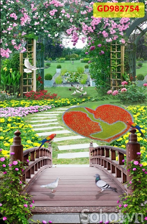 Tranh phong cảnh khổ dọc