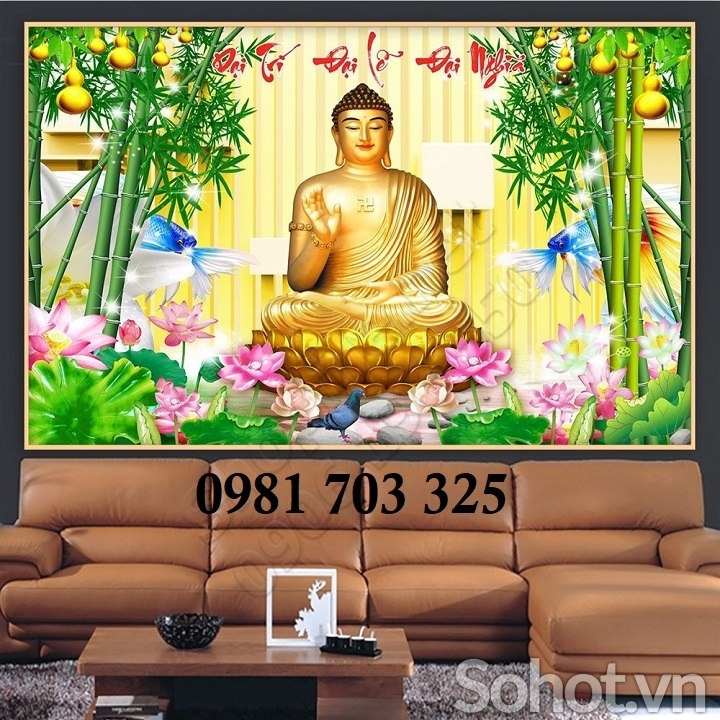Tranh gạch phật giáo