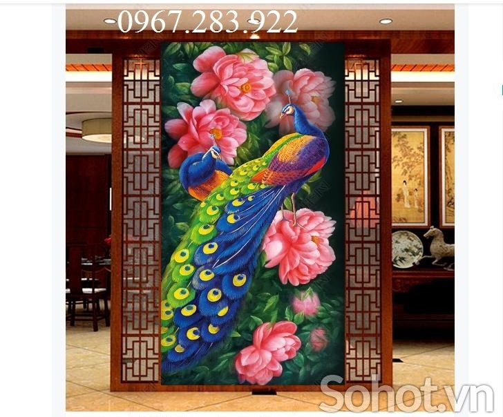 Tranh 3D- Tranh phong cảnh khổ dọc