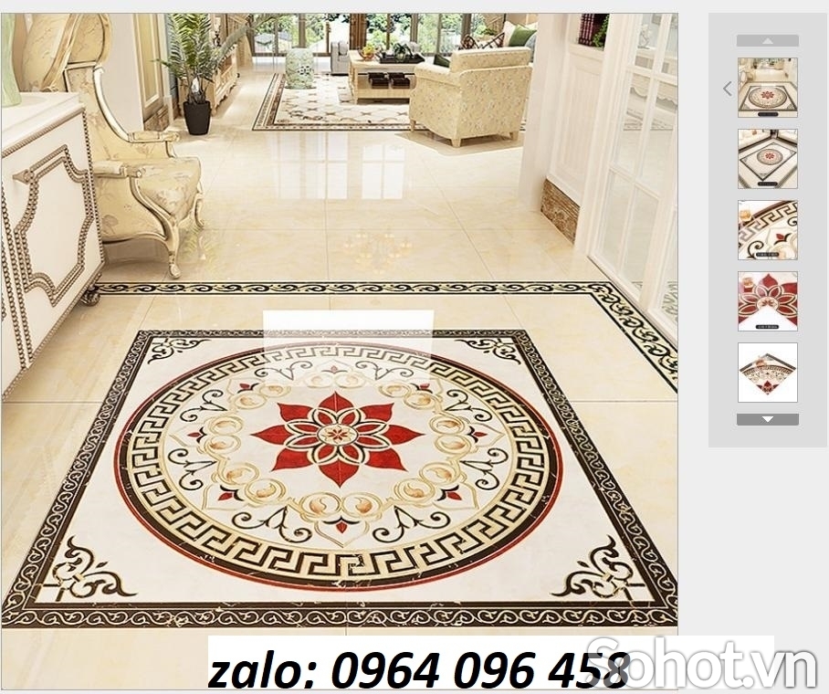 Gạch thảm phòng khách đẹp - GDX33