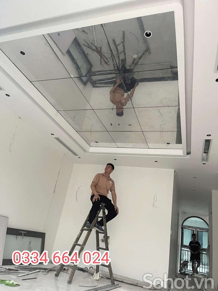 Cải tạo tường trần sàn sợi than tre cao cấp