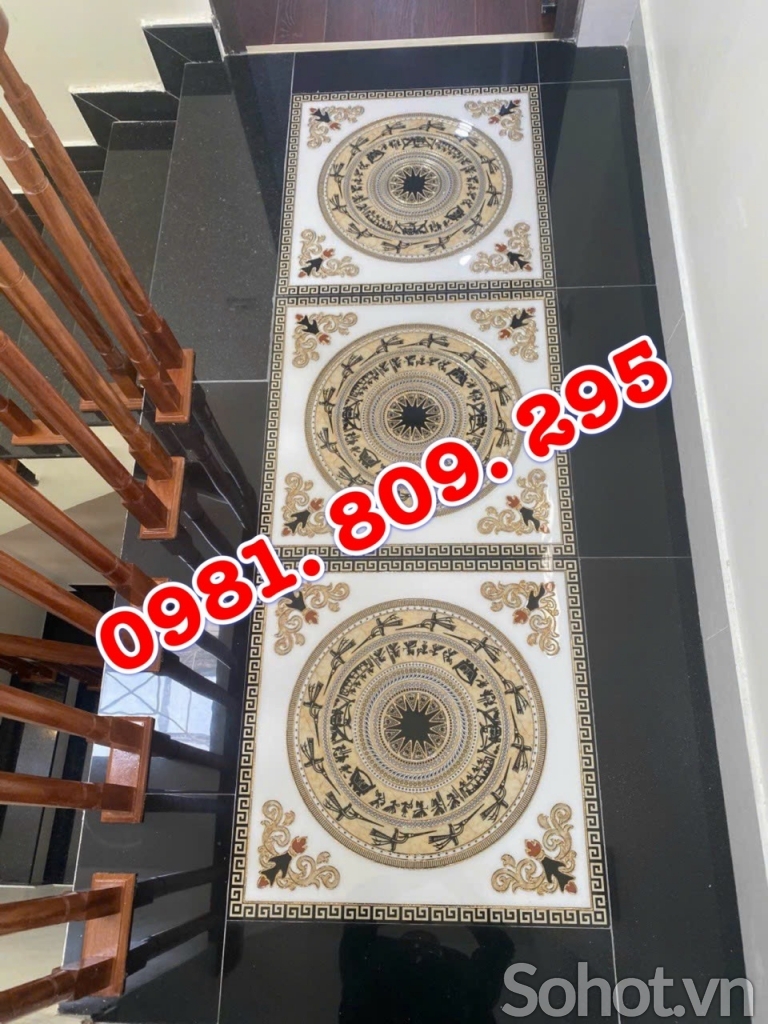 Gạch thảm chiếu nghỉ trống đồng