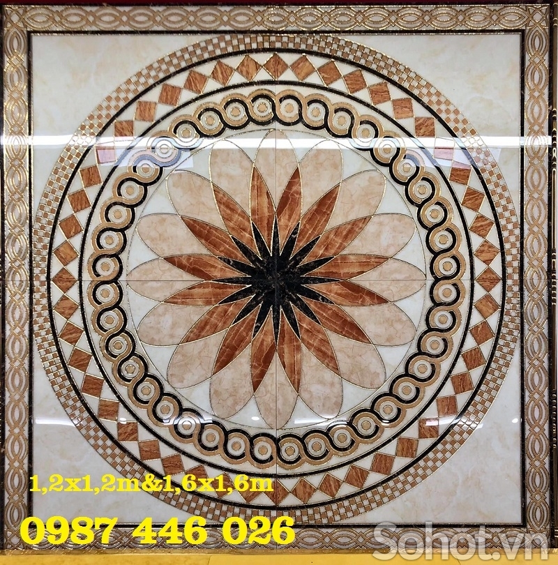 Gạch thảm hình vuông cổ điển HP92