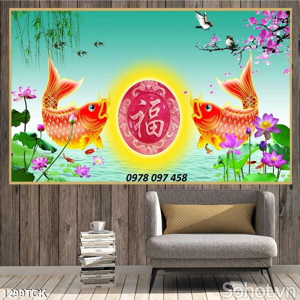 Bức tranh song ngư
