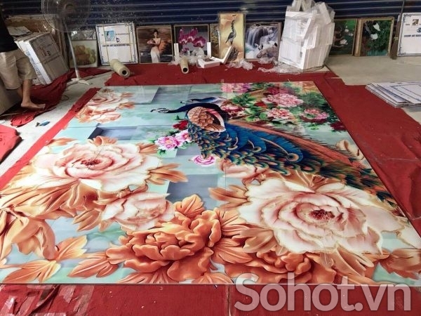 Tranh 3d - tranh gạch 3d - gạch tranh 3d - 454XM