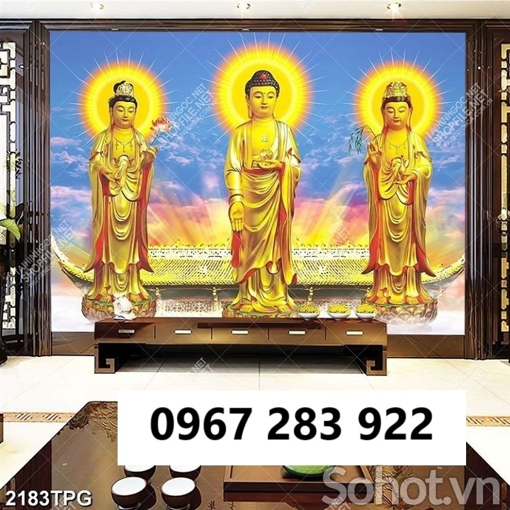Tranh gạch Phật thích ca