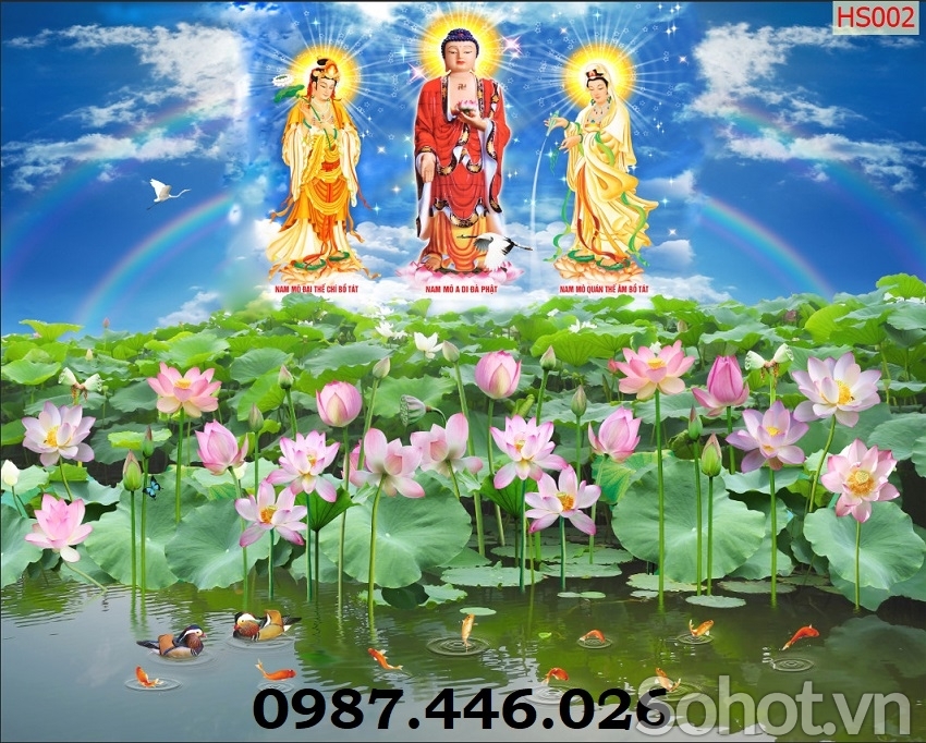 Gạch tranh hoa sen HP2745