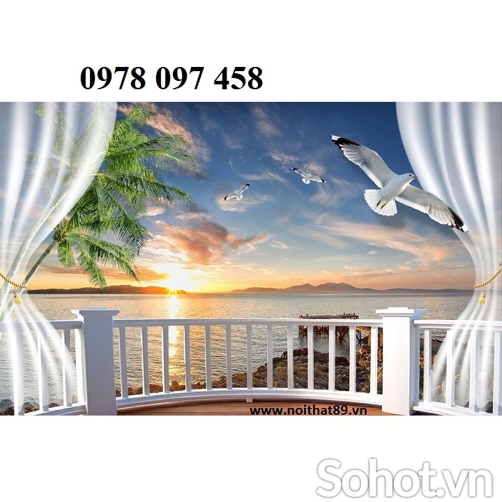 Tranh gạch 3D - tranh đẹp phòng khách