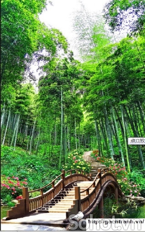 Tranh gạch 3d ốp mộ - DCNN73