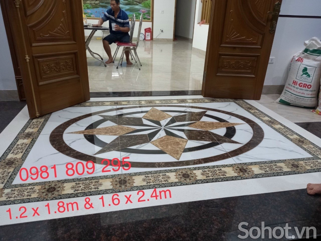 Gạch thảm khắc kim nhập khẩu đẹp