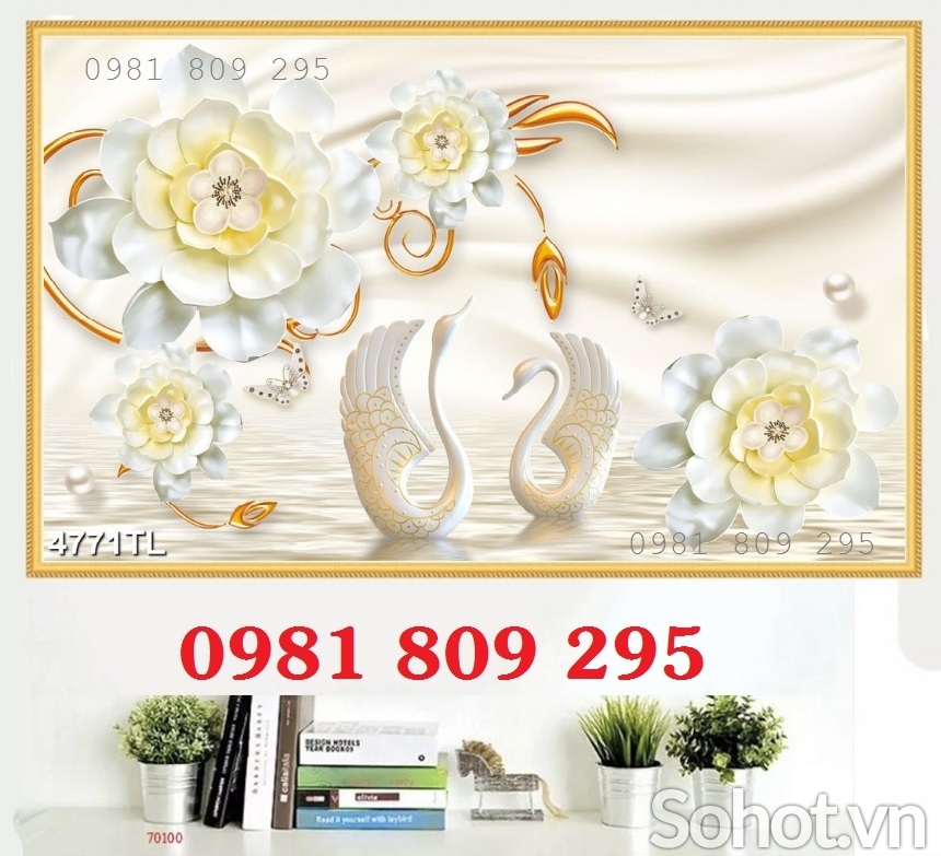 Gạch 3d hoa sứ ngọc GP333