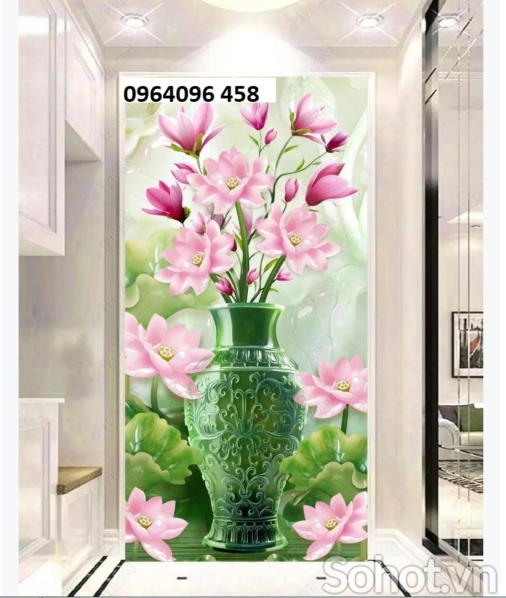 Tranh gạch 3d trang trí phòng khách đẹp - MXVC32