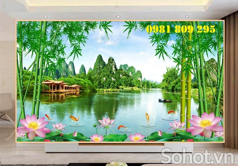 Tranh gạch thiên nhiên