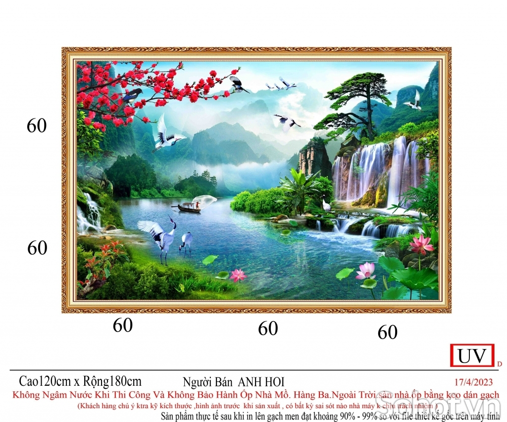 Tranh trang trí phòng khách