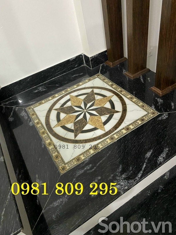 Thảm gạch ngôi sao lát nền mới nhất