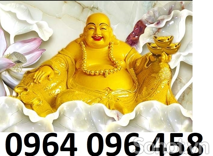 Tranh gạch 3d ốp tường phật di lặc - KFDX3