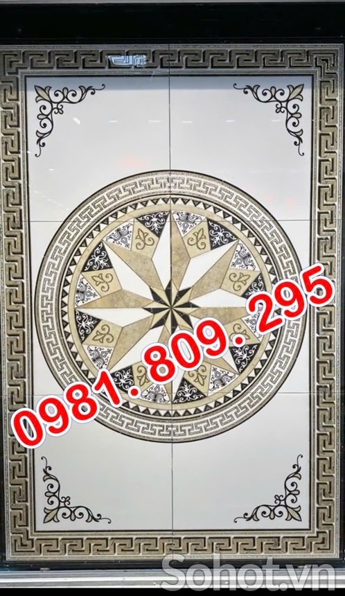 Gạch nền thảm gạch hoa đẹp