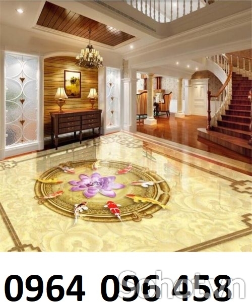 gạch lát sàn 3d phong thủy - 56SL