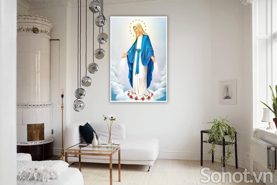 Tranh gạch thiên chúa 3d ốp tường - TGBB6