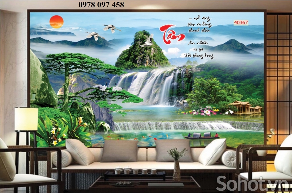 Tranh gạch men - tranh phong cảnh