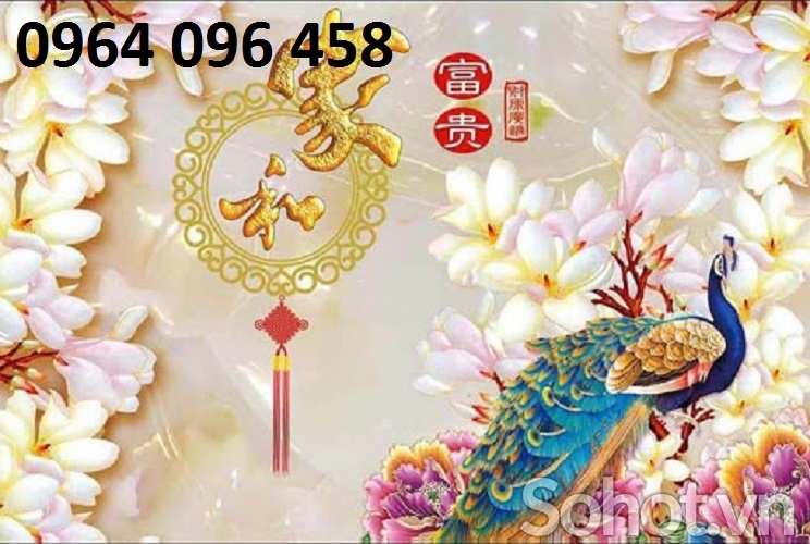 Tranh gạch 3d trang trí phòng khách - phòng ngủ - VV4
