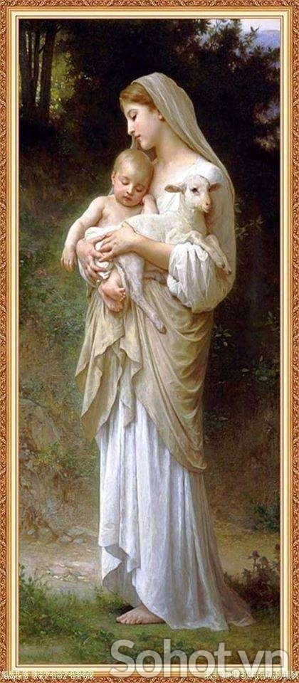 Tranh gạch thiên chúa 3d ốp tường - TGBB6