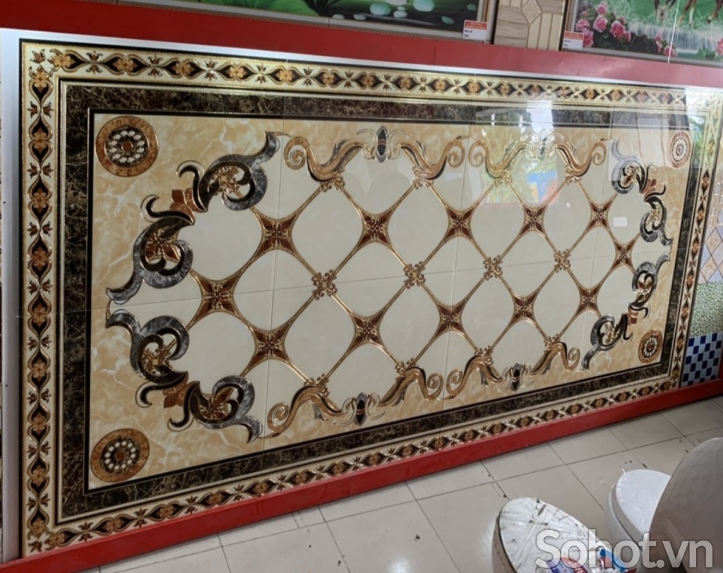 Gạch thảm lát phòng khách - hiên nhà - 0421SX