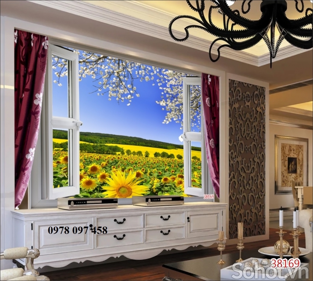 Tranh ốp tường - tranh gạch 3D