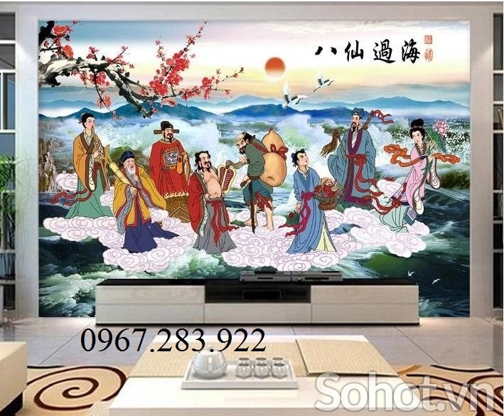 Tranh gạch  trang trí- Tranh phong cảnh