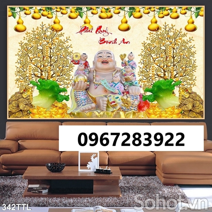 Tranh gạch tài lộc trang trí