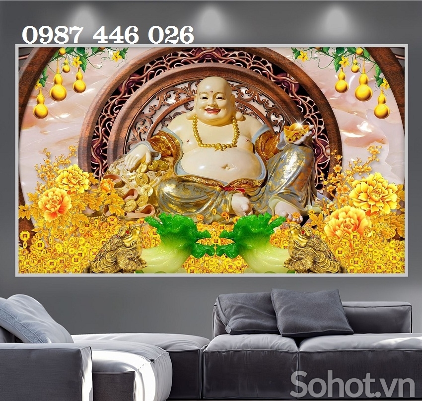 Gạch tranh thần tài HP82723